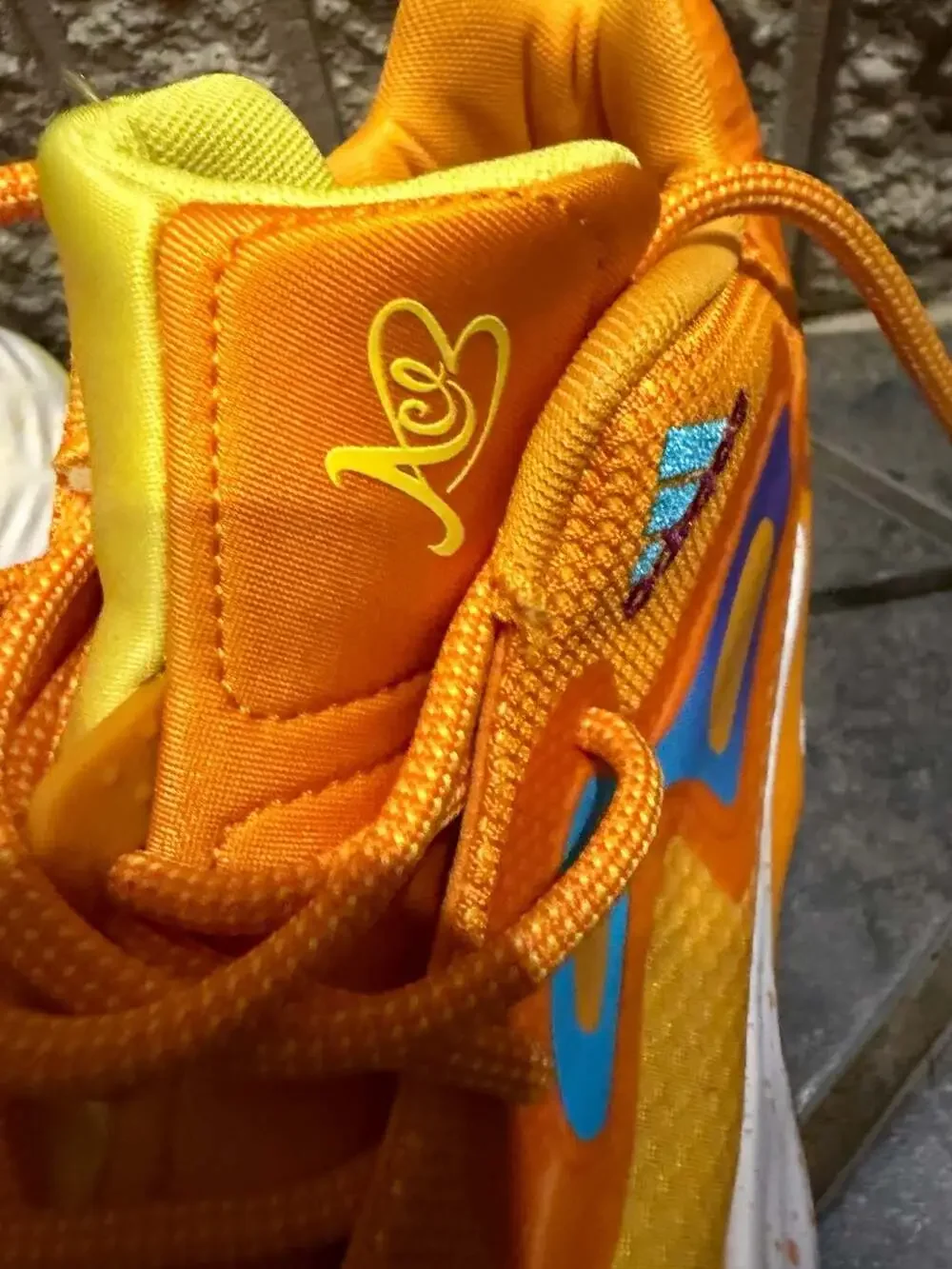 Adidas Candace Parker x Exhibit A Tennessee Orange Basketball Sneakers